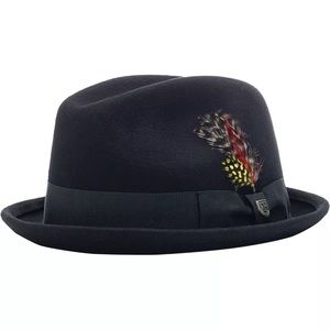 NWT Brixton Gain Fedora 7 1/4 medium unisex